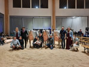 Siegerpodest Chaampion Wahl BS v.l.n.r. Jadara Silvana Bonita